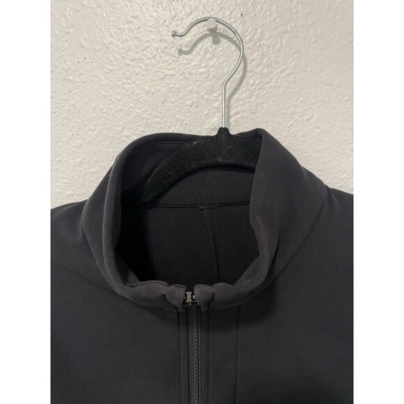 Lululemon Sojourn Jacket Zip Up Black Track Jacket  Sz Large - Picture 5 of 9